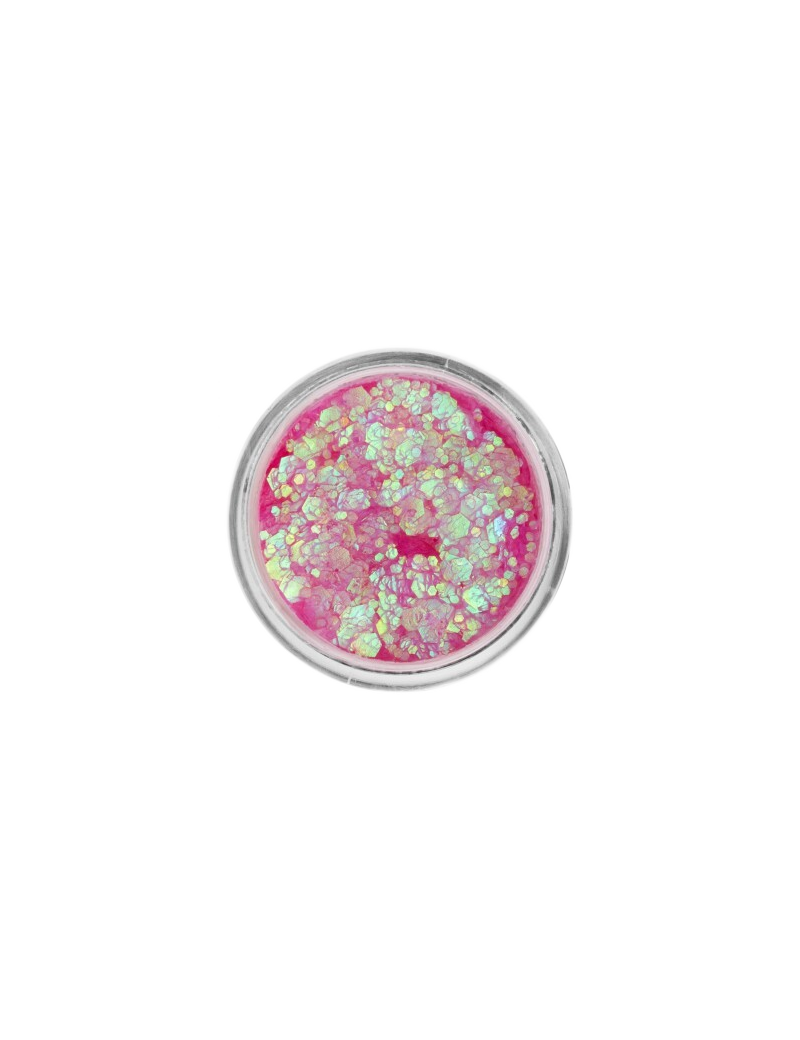 PXP Chunky Glitter Cream Flamingo Pink Chameleon 10ml