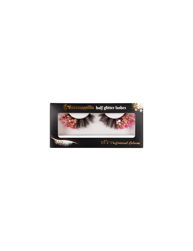 PXP Candy Fluoriserend glitter wimpers Barranquilla stijl