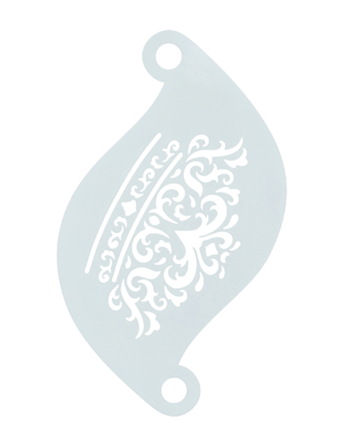 Superstar Facepaint Stencil The Crown