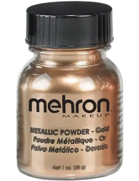 Mehron Metallic Powder Gold