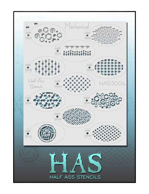 Bad Ass HALF ASS stencil Mechanical