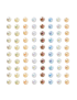 PXP Decoratiestickers Naturel 6mm