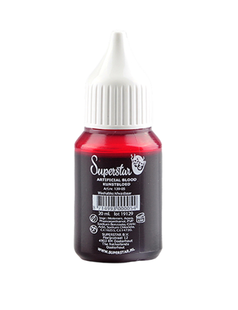 Superstar Fake Blood Clear Thick Clotting 20ml