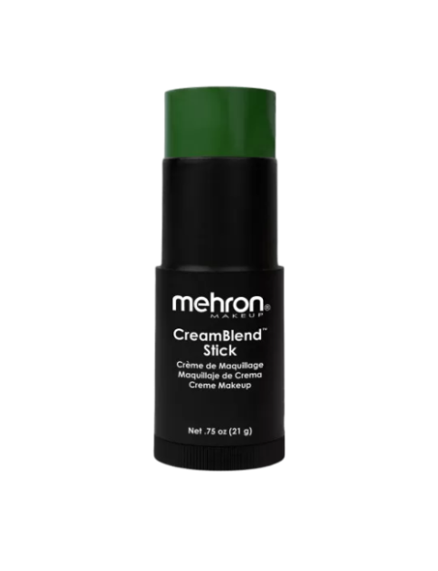 Mehron CreamBlend Stick - Green Mehron CreamBlend Stick - Green