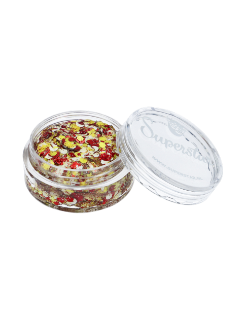 Superstar Chunky Glitter Crème Zotte Mix