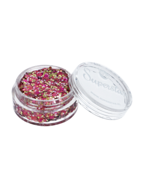 Superstar Chunky Glitter Crème Pink lady