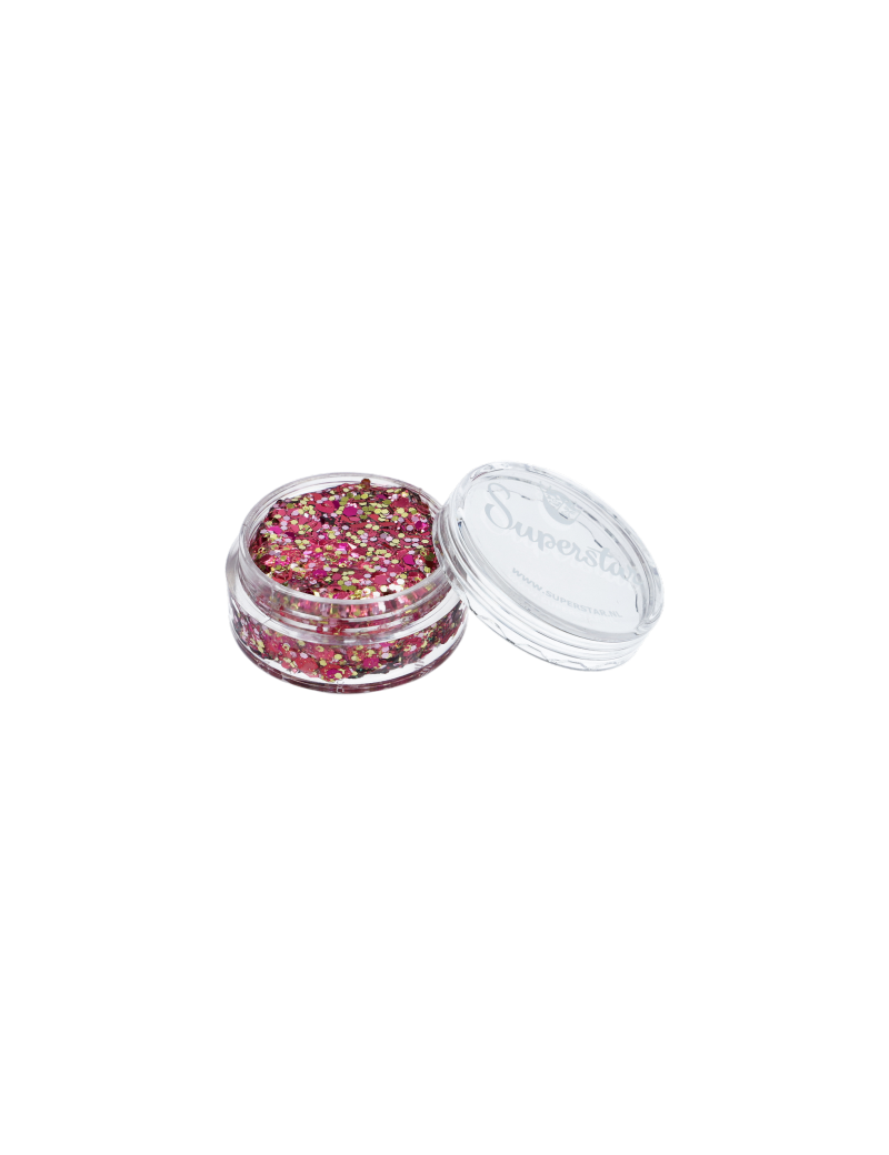 Superstar Chunky Glitter Crème Pink lady