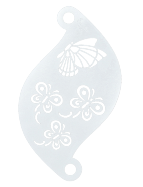 Superstar Facepaint Stencil Butterflies