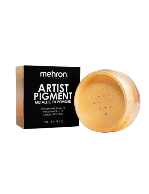 Mehron Artist Pigment - Metallic FX - White Gold