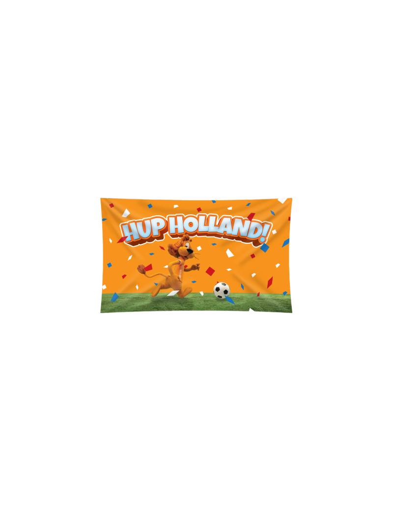 Loeki XXL Gevelvlag oranje 150 x 90 cm Hup Holland