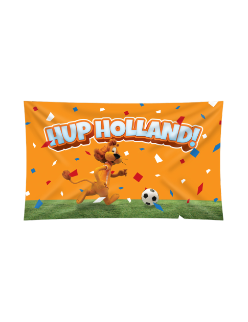 Loeki XXL Gevelvlag oranje 150 x 90 cm Hup Holland