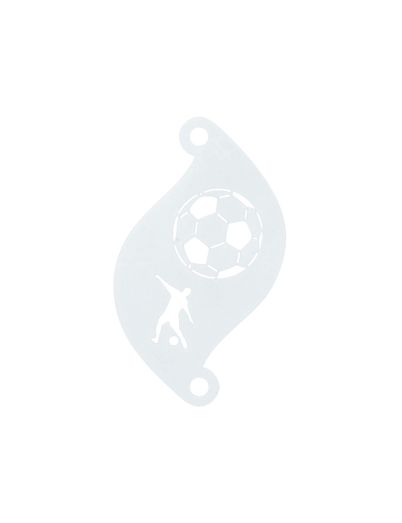 Superstar Facepaint Stencil Soccer