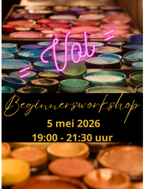 Beginners workshop 5 mei 2026 | 19:00u