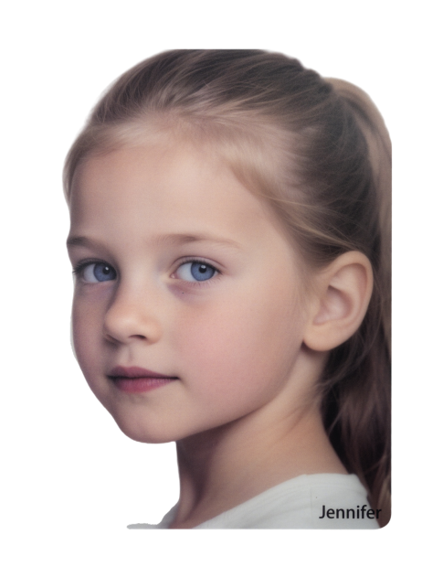 PXP Oefenbord Jennifer meisje zij aanzicht rechtshandig