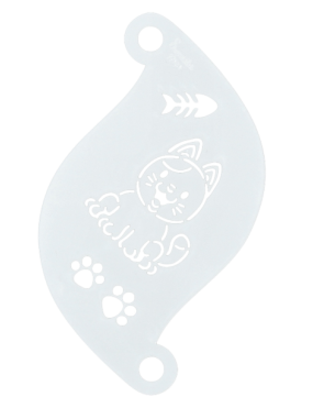 Superstar Stencil Cute Cat 77050