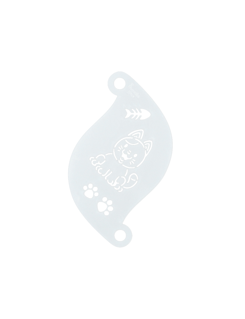 Superstar Stencil Cute Cat 77050