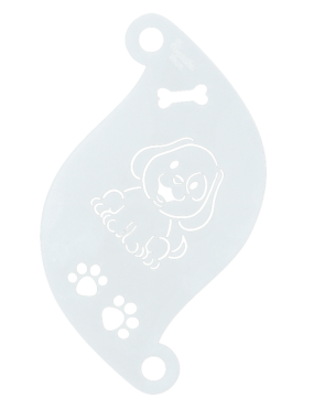 Superstar Stencil Cute Dog 77051