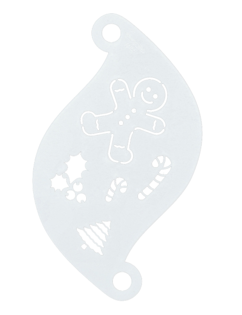 Superstar Face Paint Stencil Winter Candy 77100