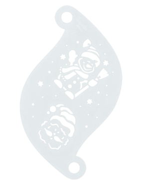 Superstar Face Paint Stencil Winter Friends 77101