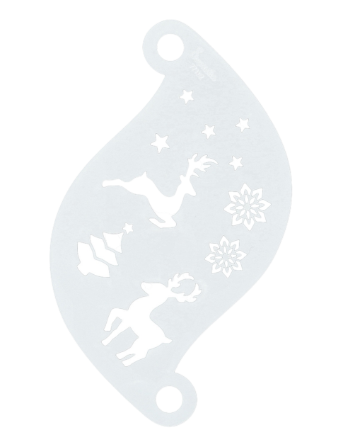 Superstar Face Paint Stencil Winter Wonderland 77102