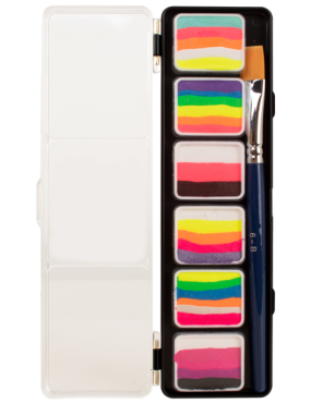 Hobby Watercolour Splitcake Neon Paint Palet
