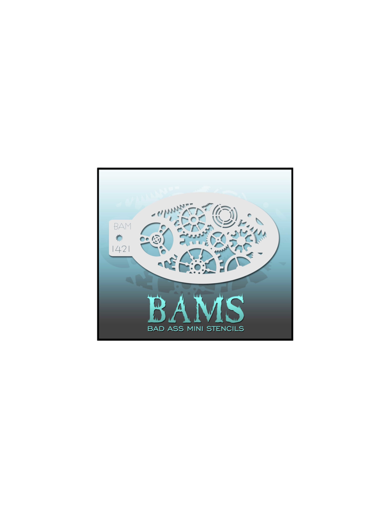 Sjabloon Bad Ass BAM 1421