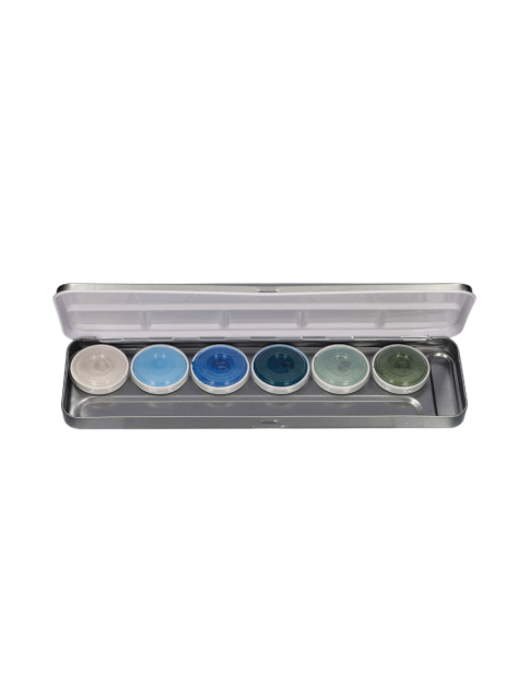 Superstar Schmink Palet Blue lagoon 6 Colours