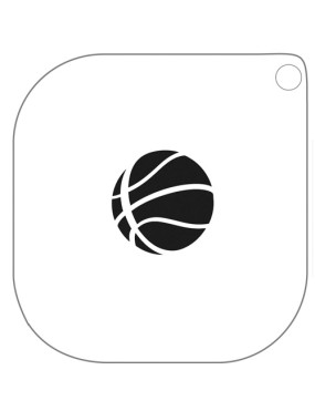 Grimas Sjabloon Basket Ball