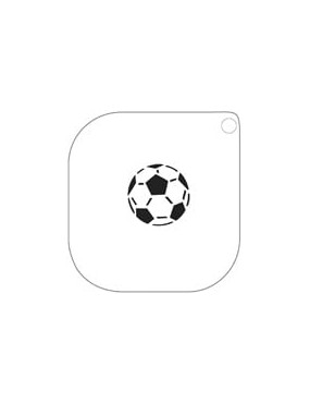 Grimas Sjabloon Voetbal