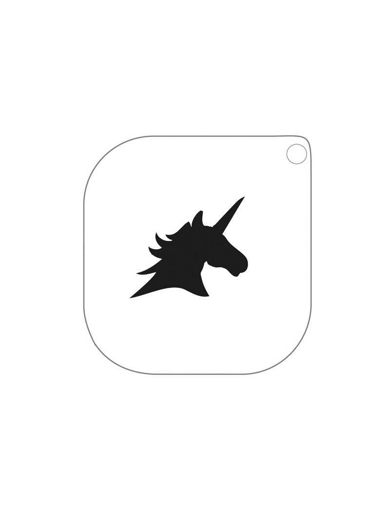 Grimas Sjabloon Unicorn_1
