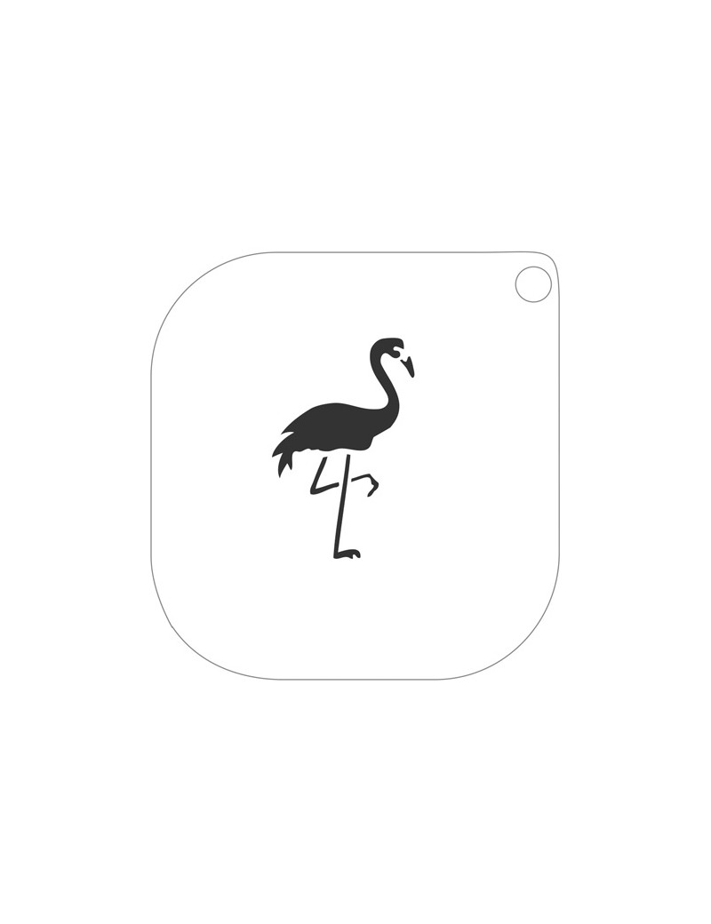 Grimas Sjabloon Flamingo