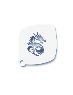 MRQ Face Paint Stencil | Dragon