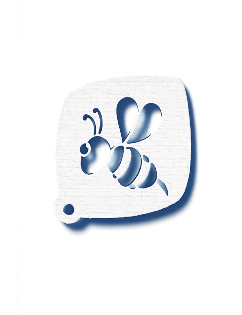 MRQ Face Paint Stencil | Bee Happy