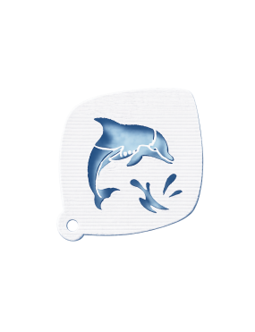 MRQ Face Paint Stencil | Dolly the Dolphin