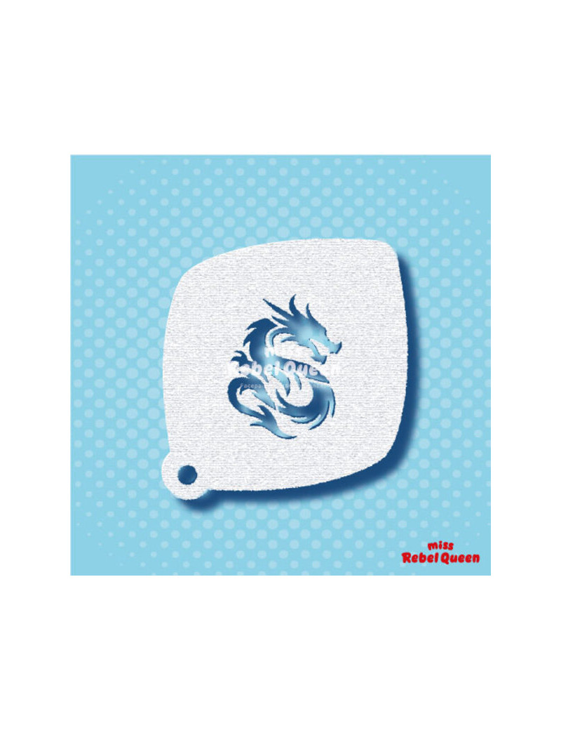 MRQ Face Paint Stencil | Dragon