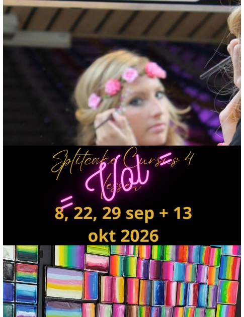 Splitcake Cursus 4 lessen Najaar 2026