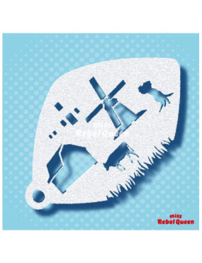 MRQ Face Paint Stencil | Boerderij Landleven