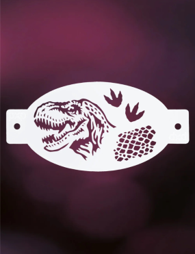 PXP T-Rex Schminksjabloon