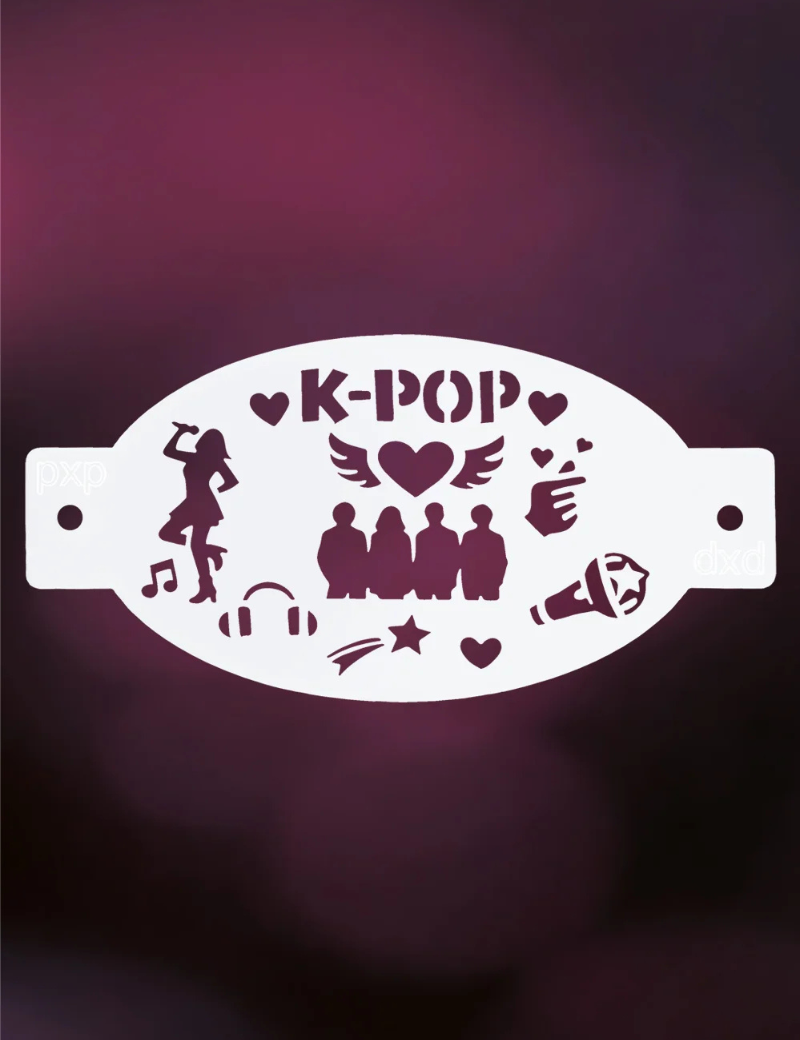 PXP K-Pop Singer Schminksjabloon
