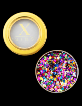 X-sins Glitters Dottie Rainbow