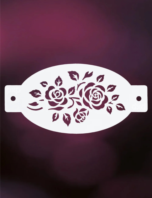 PXP Roses Schminksjabloon
