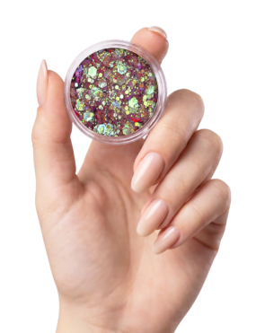 PXP Chunky Glitter Cream Holographic Milkyway 10ml