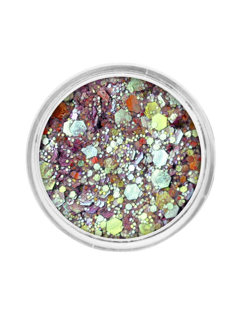 PXP Chunky Holographic Glitter Cream Solar Flare 10ml