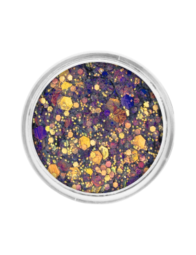 PXP Chunky Holographic Glitter Cream Eclipse 10ml