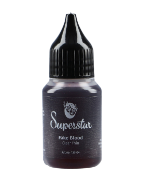 Superstar Fake Blood Clear Thin