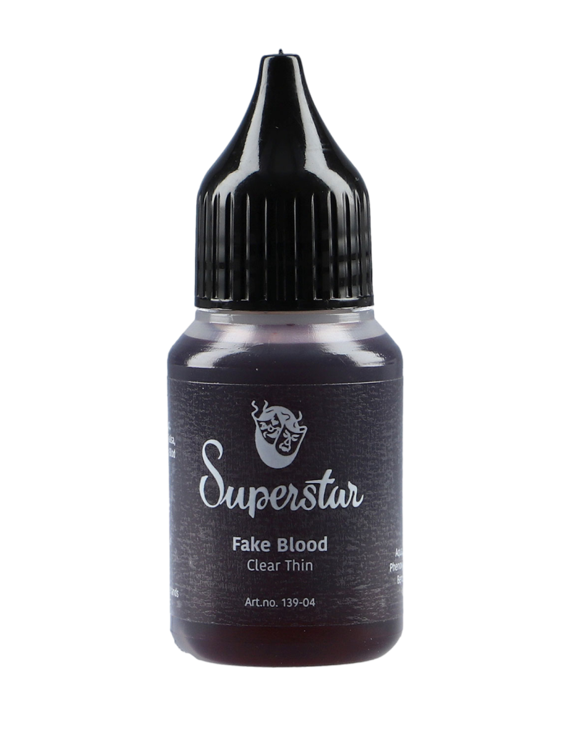 Superstar Fake Blood Clear Thin