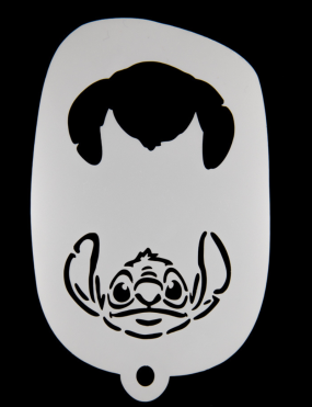 Face Paint Stencil | Stitch 2