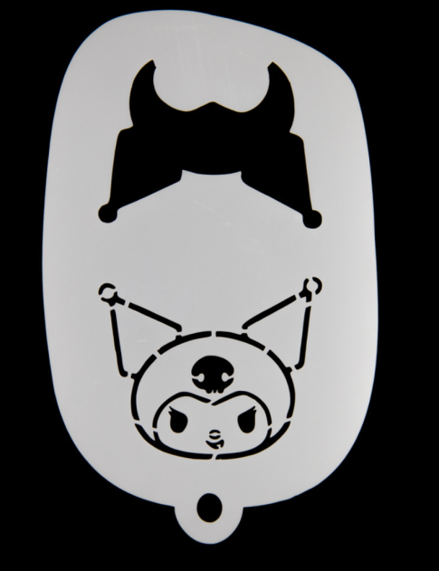 Face Paint Stencil | Kuromi