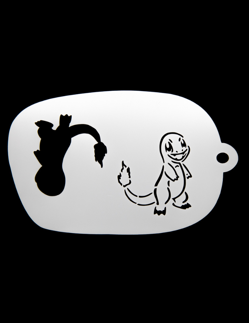 Face Paint Stencil | Charmander