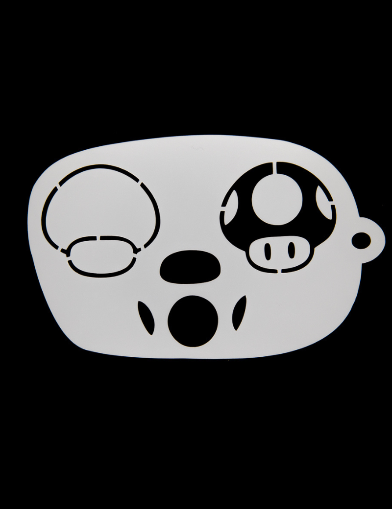 Face Paint Stencil | Toad